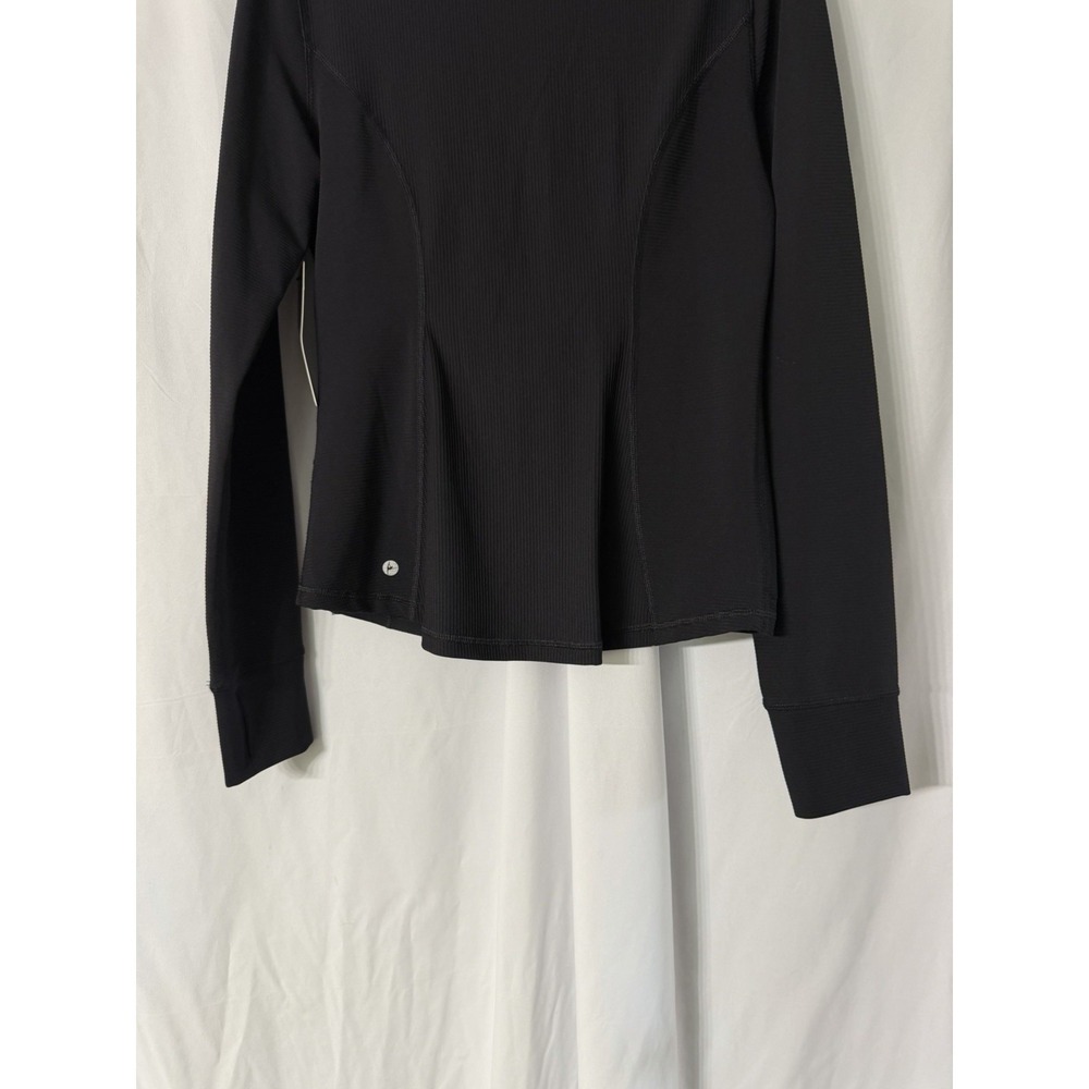NWT 90 Degree By Reflex Womens Black Stretch Zipped Front Jacket Size Large - Picture 11 of 12